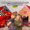 Casinha Rosa Personalizada c/ Sua Arte - Image 2